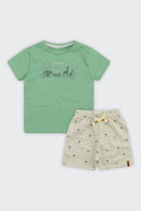 Conjunto Bebê Menino Vida Selvagem Glinny  Verde