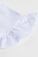 Conjunto Bebê Menina Blusa e Short Coelhinha Ollelê  Branco