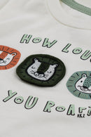 Conjunto Bebê Menino Little Lion Alakazoo  Verde