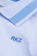 Conjunto Camisa Polo Bebê Menino Festas Alakazoo  Branco