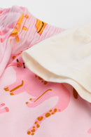 Conjunto Bebê Menina Blusa e Short Fakini  Marfim