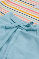 Conjunto Bebê Menina Blusa e Short-Saia Elian  Natural