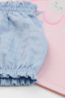 Conjunto Bebê Menina Flores Fofas Brandili  Rosa