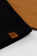 Conjunto Infantil Menino Tubarão Brandili  Camel