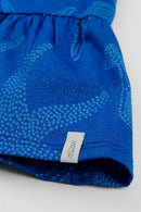 Vestido Infantil Menina Estampa Perolada Elian  Azul