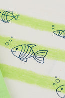 Conjunto Bebê Menino Peixes Elian  Natural