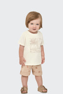 Conjunto Bebê Menino Tropical Summer Elian  Natural