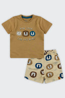 Conjunto Bebê Menino Little Lion Alakazoo  Bege