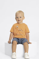 Conjunto Bebê Menino Procurando Aventura Alakazoo  Laranja