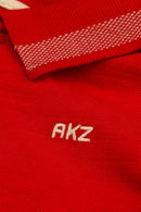 Conjunto Camisa Polo Bebê Menino Festas Alakazoo  Vermelho