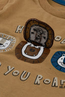 Conjunto Bebê Menino Little Lion Alakazoo  Bege