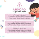 Kit Sortido Infantil Menina – 10 Peças (5 Camisetas + 5 Bermudas)