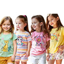 Kit Sortido Infantil Menina – 10 Peças (5 Camisetas + 5 Bermudas)