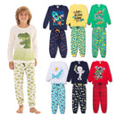 Kit Sortido 3 Peças Pijama Infantil Menino Manga Longa