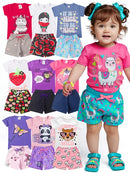 Kit 10 Peças Roupa Infantil Menina