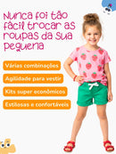 Kit 10 Peças Roupa Infantil Menina