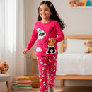 Kit Sortido 3 Peças Pijama Infantil Menina Manga Comprida